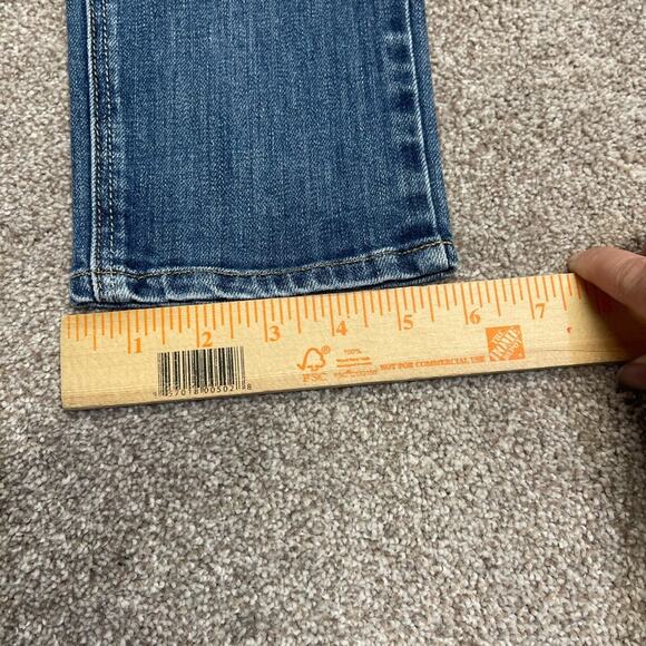 Y2K rodeo versatile Abercrombie & Fitch distressed skinny jeans womens sz 6 28w - Picture 13 of 14